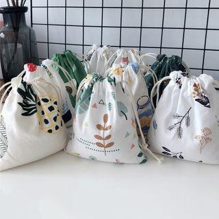 Printed Drawcord Bag