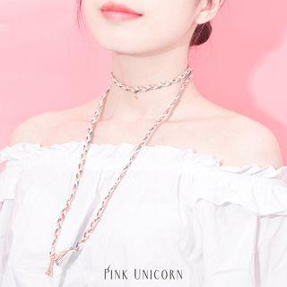 Tasseled Star Drop Choker