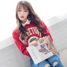 Letter Printed Pullover