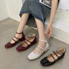 Ankle-strap Patent Mary Jane Shoes