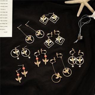 Alloy Angel Dangle Earring (various Designs)