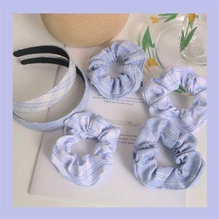 Plaid Scrunchie / Headband