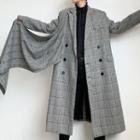 Irregular Double-breasted Trench Coat