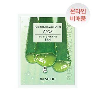 The Saem - Pure Natural Mask Sheet (aloe) Set 10pcs