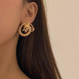 Alloy Dragon Earrings