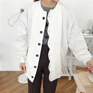 Scallop Edge Button Jacket