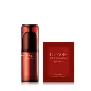 Charm Zone - Deage Red Addition Eye Cream Set: 30ml + Eye Patch 2packs 3pcs