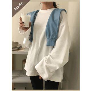 Wide-sleeve Oversized Sweatshirt