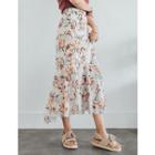 Floral-pattern Maxi Skirt