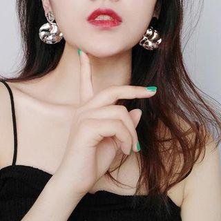 Textured Drop Earrings
