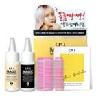 Cp-1 - Magic See-through Bang Set: Solution #01 35ml + Solution #02 35ml + Hair Roller 2pcs 1set