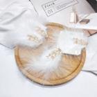 Feather Hair Clip Set 1 Pair - As Shown In Figure - One Size