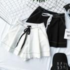 Wide-leg Skort
