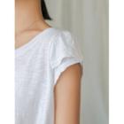 Petal Cap-sleeve M Lange T-shirt