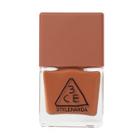 3 Concept Eyes - Mood Recipe Long Lasting Nail Lacquer (#br07 Warm Yellow Brown) 10ml