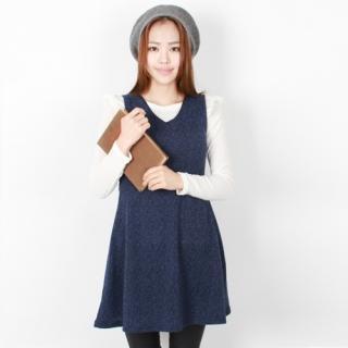 V-neck Sleeveless A-line Dress