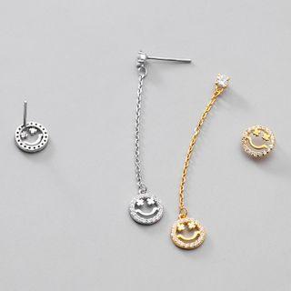 Smiley Face Ear Stud