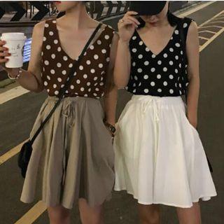 Dotted Tank Top / Skort