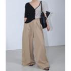 High-rise Maxi Culottes