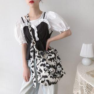 Cow Print Tote Bag / Crossbody Bag