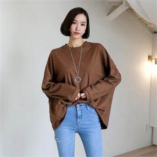 Drop-shoulder M Lange Colored T-shirt