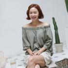 Two-way Cord-hem Top