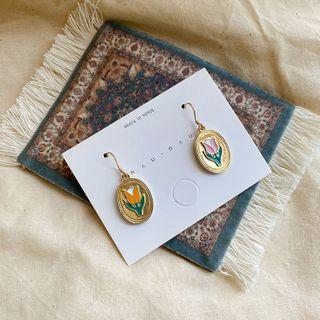Alloy Tulip Earring