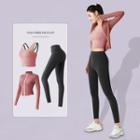 Sports Camisole / Zip Sports Jacket / Yoga Pants / Set