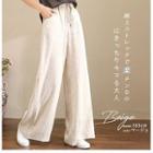 Lined Wide Leg Pants