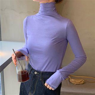Long-sleeve Turtle Neck Sweater