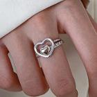 Heart Alloy Layered Ring (various Designs)
