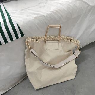 Canvas Tote Bag Off-white - One Size