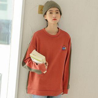 Two-tone Sweatshirt As Shown In Figure - One Size