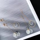 Non-matching Shell Dangle Earring
