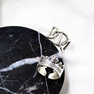 Crown / Chain Open Ring