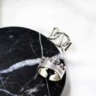 Crown / Chain Open Ring