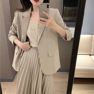 Set : Camisole Top + Skirt + Blazer
