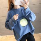 Lime-print Sweatshirt