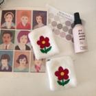 Embroidered Flower Coin Purse