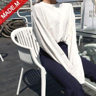 Dolman Long-sleeve Boxy-fit T-shirt
