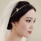Wedding Branches Headpiece Silver - One Size