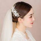 Wedding Rhinestone Branches Hair Comb Headpiece - One Size