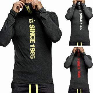 Lettering Turtleneck Top