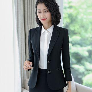 Slim-fit Blazer / Dress Pants / Pencil Skirt / Shirt / Set