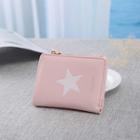 Star Faux Leather Wallet