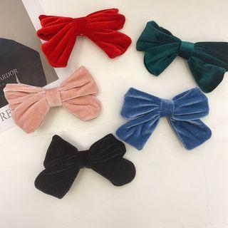 Plain Velvet Hair Clip