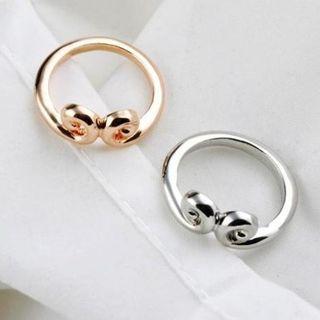 Alloy Bow Ring