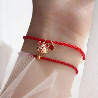 Mouse Pendant Bracelet