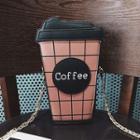 Coffee Cup Chain Strap Crossbody Bag