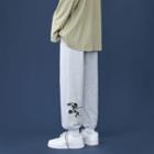 High-waist Cartoon Print Harem Pants